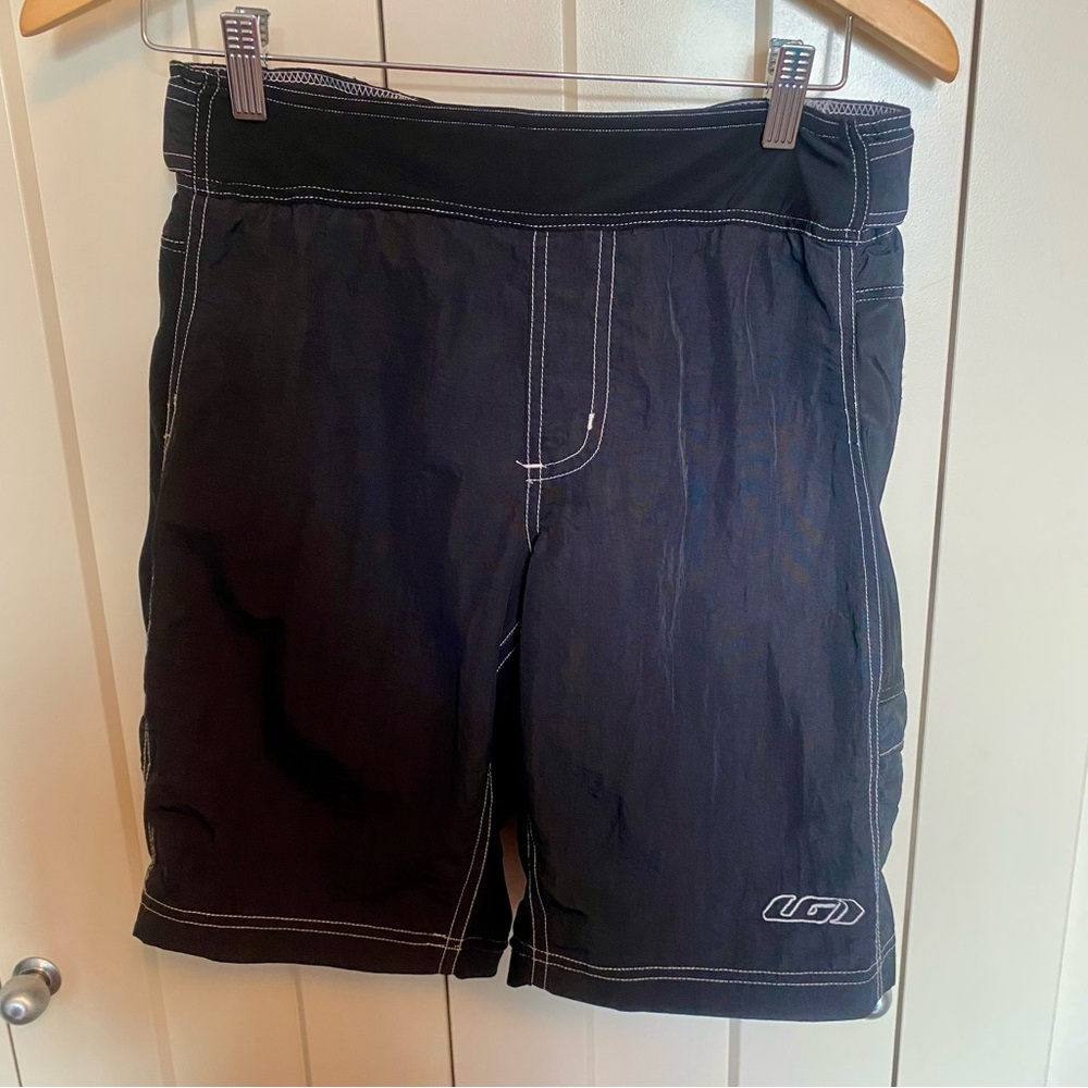 🚴‍♀️ Louis Garneau Padded Cycling Black Athletic Shorts-Size S